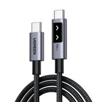 Cabo Tipo C para Tipo C Ugreen Uno, PD Fast Charging, 5A, 2m - UG-35512 Cabo Tipo C para Tipo C Ugreen Uno, PD Fast Charging, 5A, 2m - UG-35512