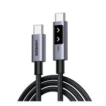 Cabo Tipo C para Tipo C Ugreen Uno, PD Fast Charging, 5A, 3m - UG-35513 Cabo Tipo C para Tipo C Ugreen Uno, PD Fast Charging, 5A, 3m - UG-35513