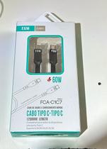 Cabo tipo c - tipo c fca-c1c7 fam