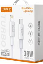 Cabo tipoc para lightning turbo 30w