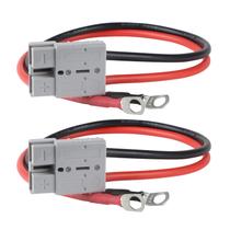 Cabo Toozoky 8AWG 50A Conector Terminal M8 0,5 m Kit com 2