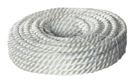 Cabo Torcido 3 Pernas Nylon 12 mm Não Flutuante Branco 20m