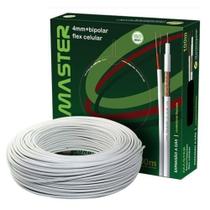 Cabo trançado flexivel 4mm p/cftv conducopper condutti 100mts 2x26awg 7899658704605 Cabo trançado flexivel 4mm p/cftv conducopper condutti 100mts 2x26awg 7899658704605