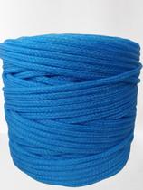 Cabo Trançado Monofilamento 05mm Azul Tubete Com 1,50kg