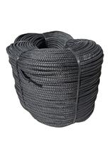 Cabo Trançado Monofilamento 07mm Preto Pesca Rolo Com 6kg