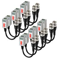 Cabo transceptor de vídeo Balun CCTV VIMVIP 6 pares (12 unidades)