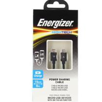 Cabo transferencia de carga micro usb otg preto 15cm - Energizer