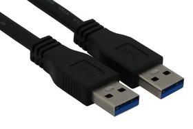 Cabo transferência rápida usb 3.0 macho x macho 1,5 metros