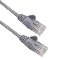 Cabo Transm. Dados Montado Patch Cord Cat6 1,5 M Cinza - SOLUCAO