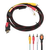Cabo Transmissor de Sinal HDMI para AV RCA (1.5m) Cabo Transmissor de Sinal HDMI para AV RCA (1.5m)