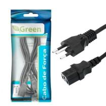 Cabo Tripolar Força Para Computador Monitor 10A 3X0,75Mm 3M Cabo Tripolar Força Para Computador Monitor 10A 3X0,75Mm 3M