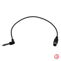 Cabo TRS MIDI x P10 45cm para Instrumentos Musicais e Áudio