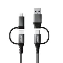 Cabo Trust Keyla Extra Forte 4 Em 1 Usb De 1 Metro