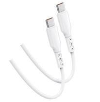 Cabo Turbo 18W Tipo C Tipo C 1 Metro Branco Kingo