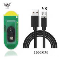 Cabo Turbo 25W com 1 Metro Carregamento Rápido Altomex - V8 OU tipo C Cabo Turbo 25W com 1 Metro Carregamento Rápido Altomex - V8 OU tipo C