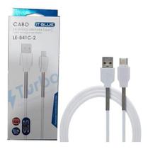 Cabo Turbo 3.1a De 2 Metros Tipo C Carregar Celular E Dados - Escritex Cabo Turbo 3.1a De 2 Metros Tipo C Carregar Celular E Dados - Escritex
