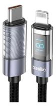 Cabo Turbo Basike Usb-c Compativel Iphone Lightning Pd27w Led
