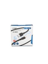 Cabo Turbo Celular Typec Usb 4.8a 1,2m Carregador Preto