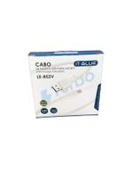 Cabo turbo celular V8 USB 4.8 1.2m branco Cabo turbo celular V8 USB 4.8 1.2m branco