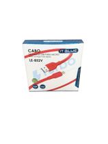 Cabo turbo celular V8 USB 4.8 1.2m vermelho Cabo turbo celular V8 USB 4.8 1.2m vermelho