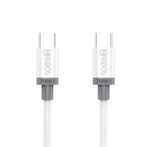 Cabo Turbo First White Tipo C - 100W 2 Metro Hrebos CB-353C