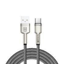 Cabo Turbo Metal Waves USB X Tipo C Preto