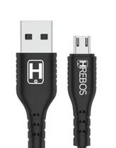 Cabo Turbo Micro USB V8 1m 3.0A Colorido HRebos HS-10 Cabo Turbo Micro USB V8 1m 3.0A Colorido HRebos HS-10
