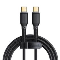 Cabo Turbo Tipo-c 3.1 P/ Tipo-c Gold 240w 48v 5a 2m Mcdodo Cabo Turbo Tipo-c 3.1 P/ Tipo-c Gold 240w 48v 5a 2m Mcdodo