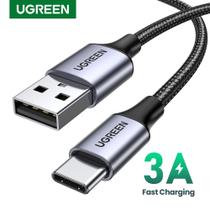 Cabo Turbo USB Ugreen 3A Cabo de Dados e Carregamento Rápido 1 ou 2 Metros