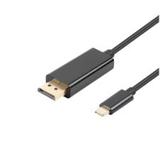 Cabo Type-C Para Display Port 4K 1,80Mt - Shinka