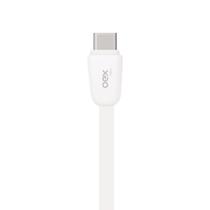 Cabo Type C Para Type C 30W 1 Metro Flat OEX CE207 Branco