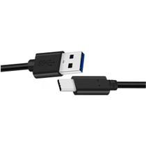 Cabo Type-c Usb3.0 de dados e carregamento turbo preto 1M