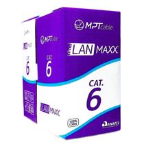 Cabo u/utp 23awgx4p cat.6 cmx azul (cx 305m) mpt Cabo u/utp 23awgx4p cat.6 cmx azul (cx 305m) mpt