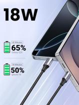 Cabo UGREEN 1,5M USB C para USB A Carregamento rápido Quick Charge 18W 3A QC 3.0 Tipo C