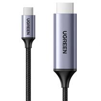 Cabo ugreen usb-c para hdmi 5.4gbps 4k 60hz 1.5m mm142 - 50570