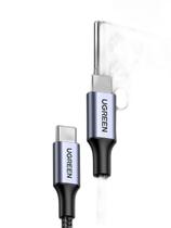 Cabo Ugreen Usb Tipo C 20V/3A 60W Pd Fast Charge Rápido (1M)