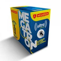 Cabo Ultra CFTV 4Px24 AWG Preto 300m MEGATRON Cabo Ultra CFTV 4Px24 AWG Preto 300m MEGATRON