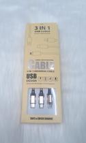 Cabo universal 3 em 1 Cable