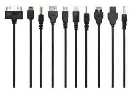 Cabo Universal De Carregador Multi Conectores 10 Em 1