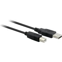 Cabo USB 2.0 A Macho + B Macho 1,8 Metros SBI-101 Preto FORTREK Cabo USB 2.0 A Macho + B Macho 1,8 Metros SBI-101 Preto FORTREK