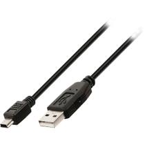 Cabo USB 2.0 A Macho x Mini USB 1,8M Preto Storm CBUS0017 Cabo USB 2.0 A Macho x Mini USB 1,8M Preto Storm CBUS0017