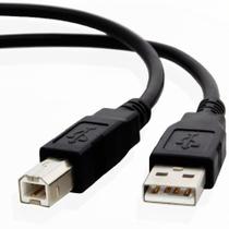 CABO USB 2.0 AM x BM 5,0m PRETO PC-USB5001 PLUSCABLE