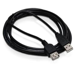 Cabo usb 2.0 extensão 1.5m extensor macho fêmea