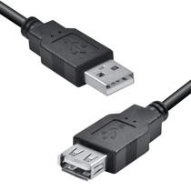 Cabo Usb 2.0 Extensão 2 Metros Extensor Macho Fêmea