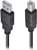 Cabo USB 2.0 para Impressora Scanner e Multifuncional - Alta Velocidade 480 Mbps Conexão A Macho x B Macho