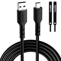 Cabo USB 2.0 Tipo A para Mini B (1,8m) com 2 Abraçadeiras
