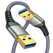 Cabo USB 3.0 AINOPE (6,6 pés) - Conector A para Macho Cabo USB 3.0 AINOPE (6,6 pés) - Conector A para Macho
