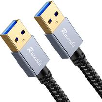 Cabo USB 3.0 Macho para Macho - 1m - Ruaeoda