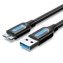 Cabo Usb 3.0 P/ HD Externo Ou Case Hd Rapido 2 Metro Vention
