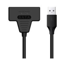 Cabo USB 3.0 SATA Para USB Com Adaptador DC 22 Pinos Conector Externo Para HDD SSD De 2.5/3.5
